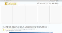 Desktop Screenshot of cathedralmountainguides.com
